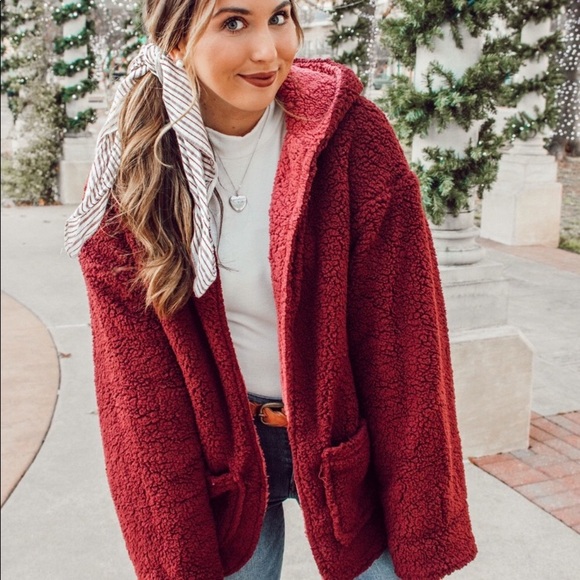 Reversible Teddy Bear Coat - Picture 2 of 5